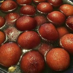 A picture of Gulab Jamun #IndianDishContest.