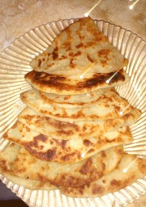 صورة لوصفة خبز البطاطس على الطريقه الهنديه