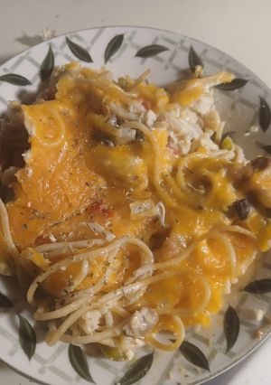 A picture of VashBake Chicken Spaghetti.