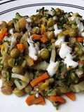 Salteado de vegetales🍱🥙