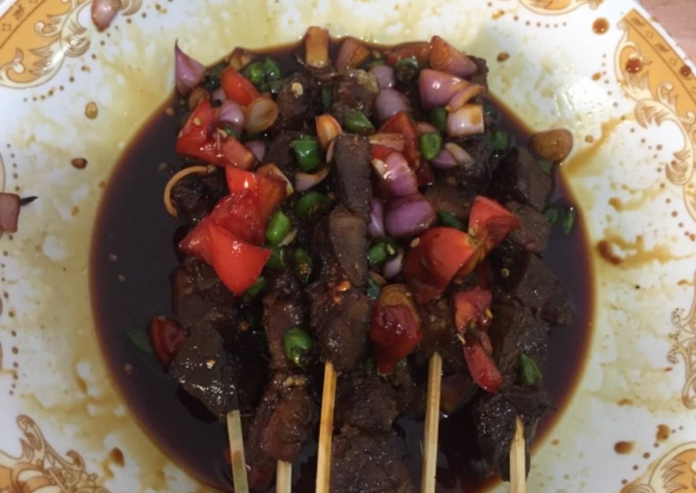 Sate Daging Sapi Bumbu Kecap