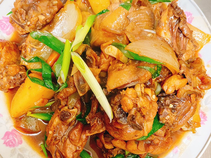 Resep: Ayam kecap bawang bombay Rumahan