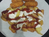 Croquetas con patatas deluxe estilo McDonald's