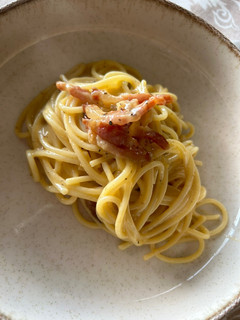 Una foto de Carbonara Original Trufada 🧀🥓