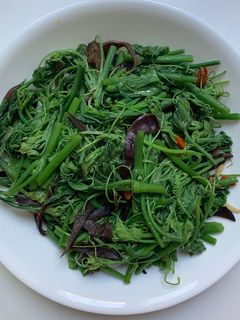 木耳炒龍鬚菜(素食可) 的食譜成品照片