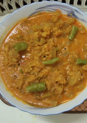 A picture of Lauki ka Salan.