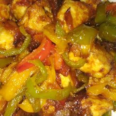 A picture of Chilli Paneer.
