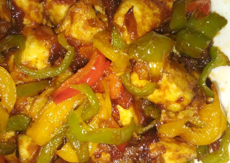 Recipe of Homemade Chilli Paneer