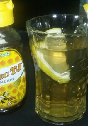 Foto resep Air Jahe Dengan Sereh Madu & Lemon