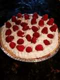 Brad's chocolate raspberry pudding pie