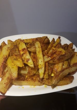 صورة لوصفة بطاطا مجمرة