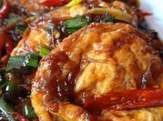 Gambar telur ceplok kecap pedas manis