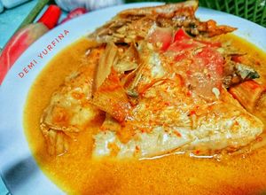 Foto resep Gulai Kepala Kakap Bunga Kecombrang