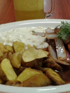 Una foto de Lomo saltado!!