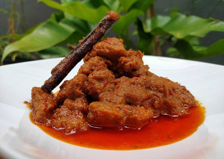 Resep Rendang Padang Asli ala Chef Muhammad yang praktis