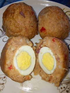 A picture of Special yam balls.