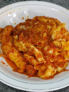 Foto resep Telur ceplok balado
