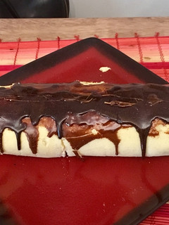Una foto de Pionono de palmitos, jamón, queso y mayonesa