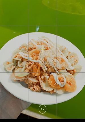 Hình của món Nui xào PT.