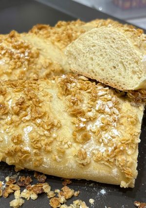 蜂蜜燕麥麵包 的食譜成品照片