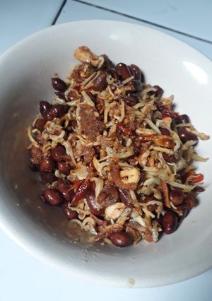 Foto resep Tumis Teri medan kering