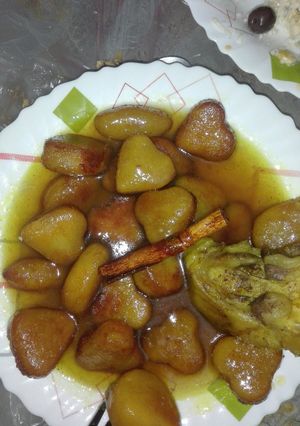 صورة لوصفة طاجين شباح السفرة