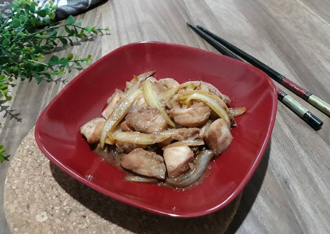 Bagaimana Membuat CHICKEN TERIYAKI ~, Lezat Sekali