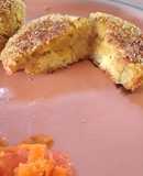 Croquetas de guiso de arroz de ayer