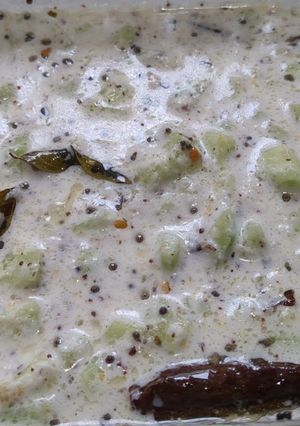 A picture of Saasmi (side dish of udupi – mangalore cuisine).