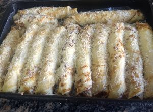Una foto de Canelones de carne🍖