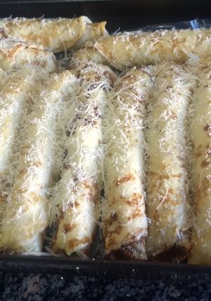 Una foto de Canelones de carne🍖