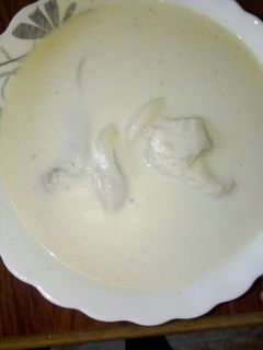 صورة لوصفة لبن معقود