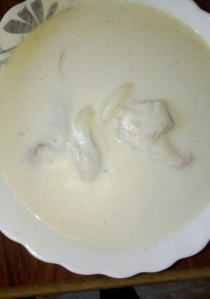 صورة لوصفة لبن معقود