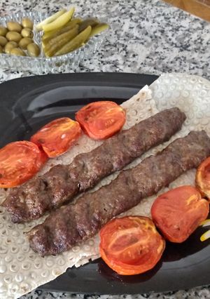 عکسی از دستور کباب کوبیده