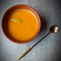 A picture of Tomato Coconut Saar.