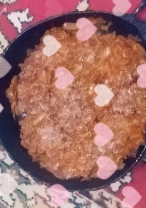 صورة لوصفة باذنجان بالمعجون الاحمر 😋😋
