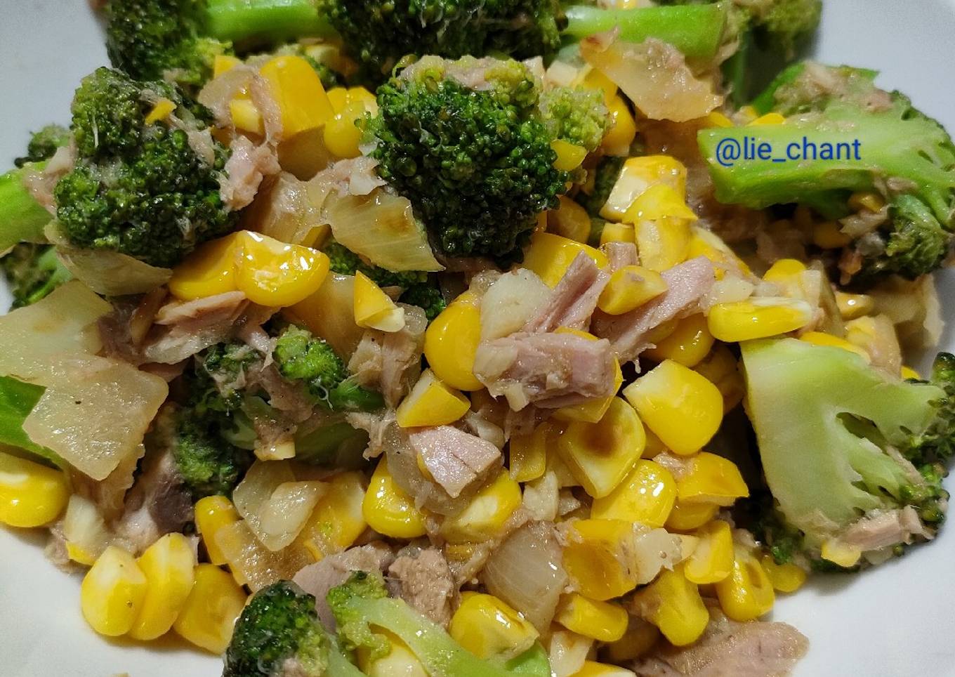 #17. Brocoly Jagung tumis Tuna