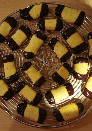Une photo de Bredele noisettes chocolat