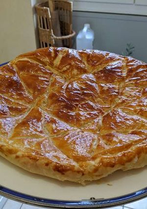 Une photo de Traditionnelle galette des rois