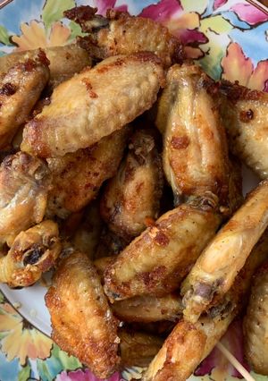 Hình của món Cánh gà chiên nước mắm.