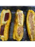 Plátanos maduros al horno