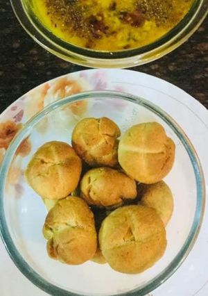 A picture of Baked Battis.