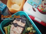 Chicken Katsu &NasiMerah_Bekal Sekolah