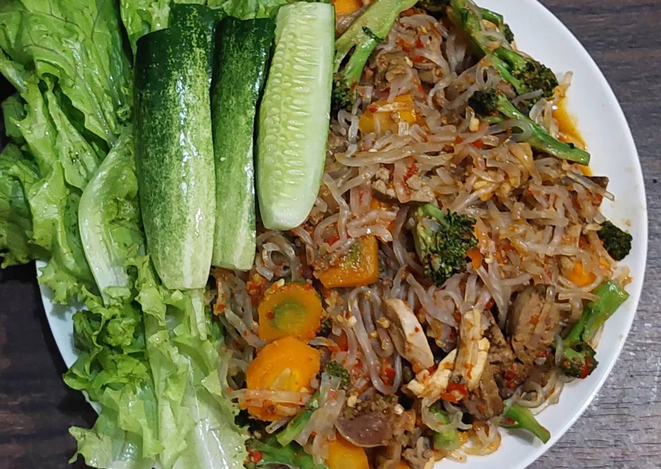 Mie Goreng Shirataki Diet 360 Kalori