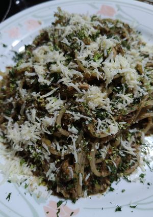 Una foto de Spaghetti con Atún de Lata