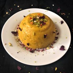 Roasted Moong Dal Halwa A picture of Roasted Moong Dal Halwa.
