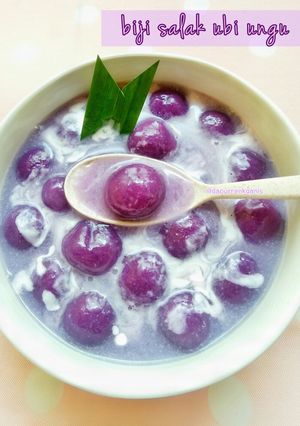 Foto resep Biji salak ubi ungu