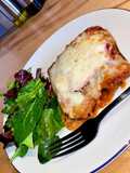 Aubergines 🍆 gratinées au jambon & mozza