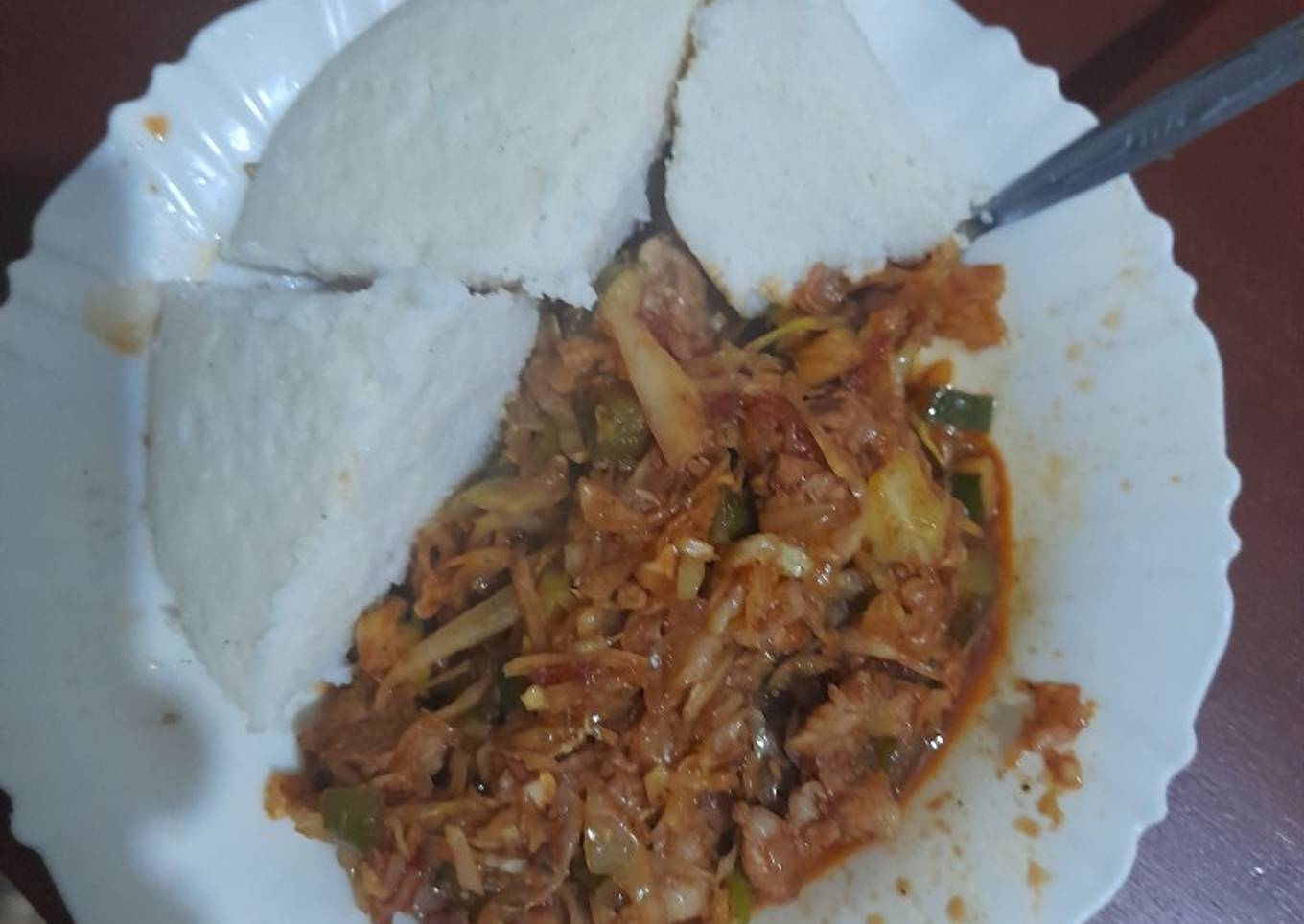 The Ultimate Pork and Cabbage stew for Ugali