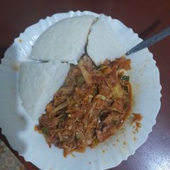 A picture of The Ultimate Pork and Cabbage stew for Ugali.